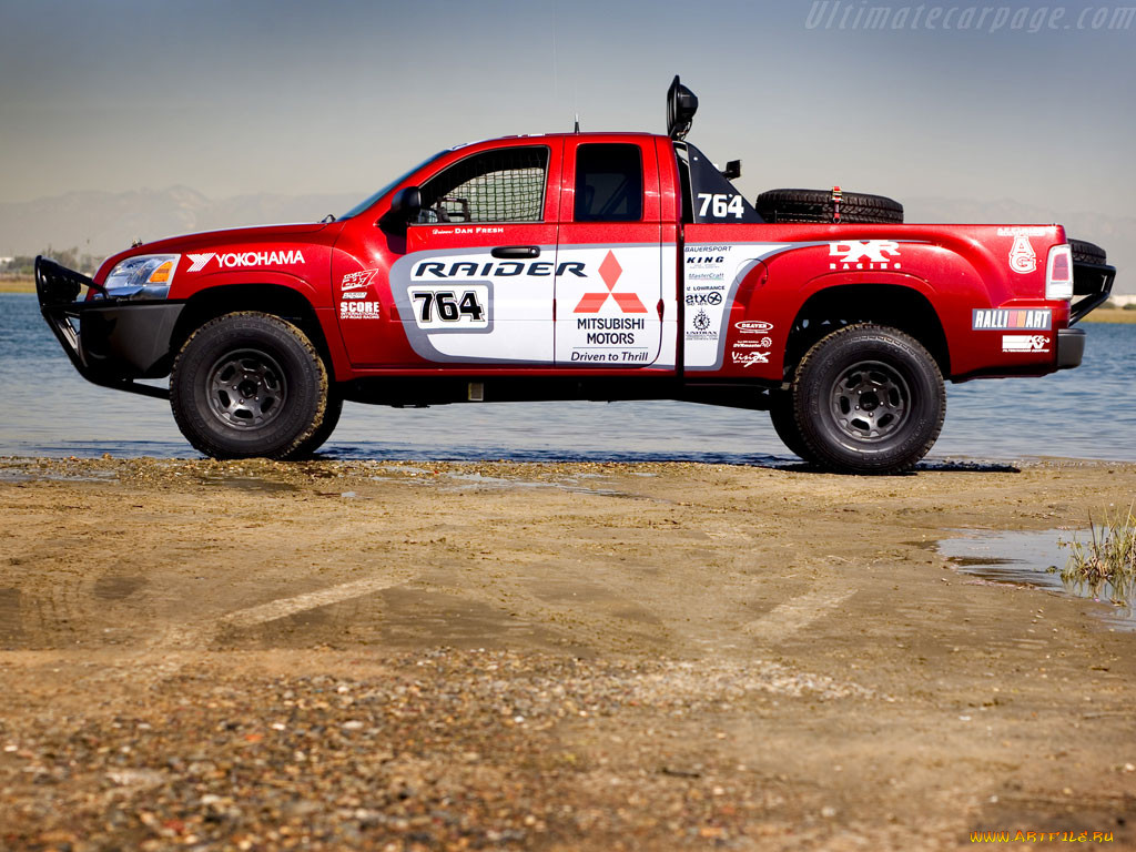 mitsubishi, baja, raider, 